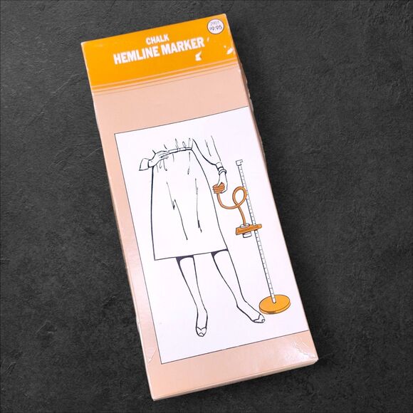 Vintage Chalk Hemline Marker NOS Made in W. Germany w/ Box 1950s–60s Sewing Rare - Picture 2 of 8
